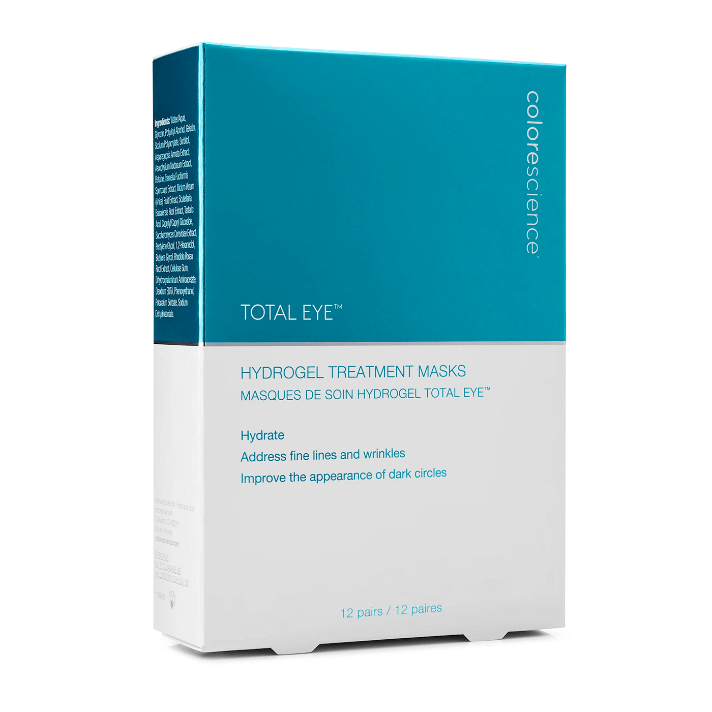 Colorescience Total Eye Hydrogel Treatment Masks - Box