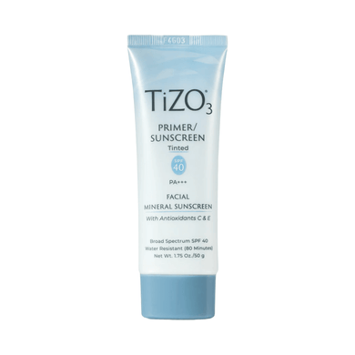 TiZO3 Facial Primer Tinted Mineral Sunscreen SPF 40