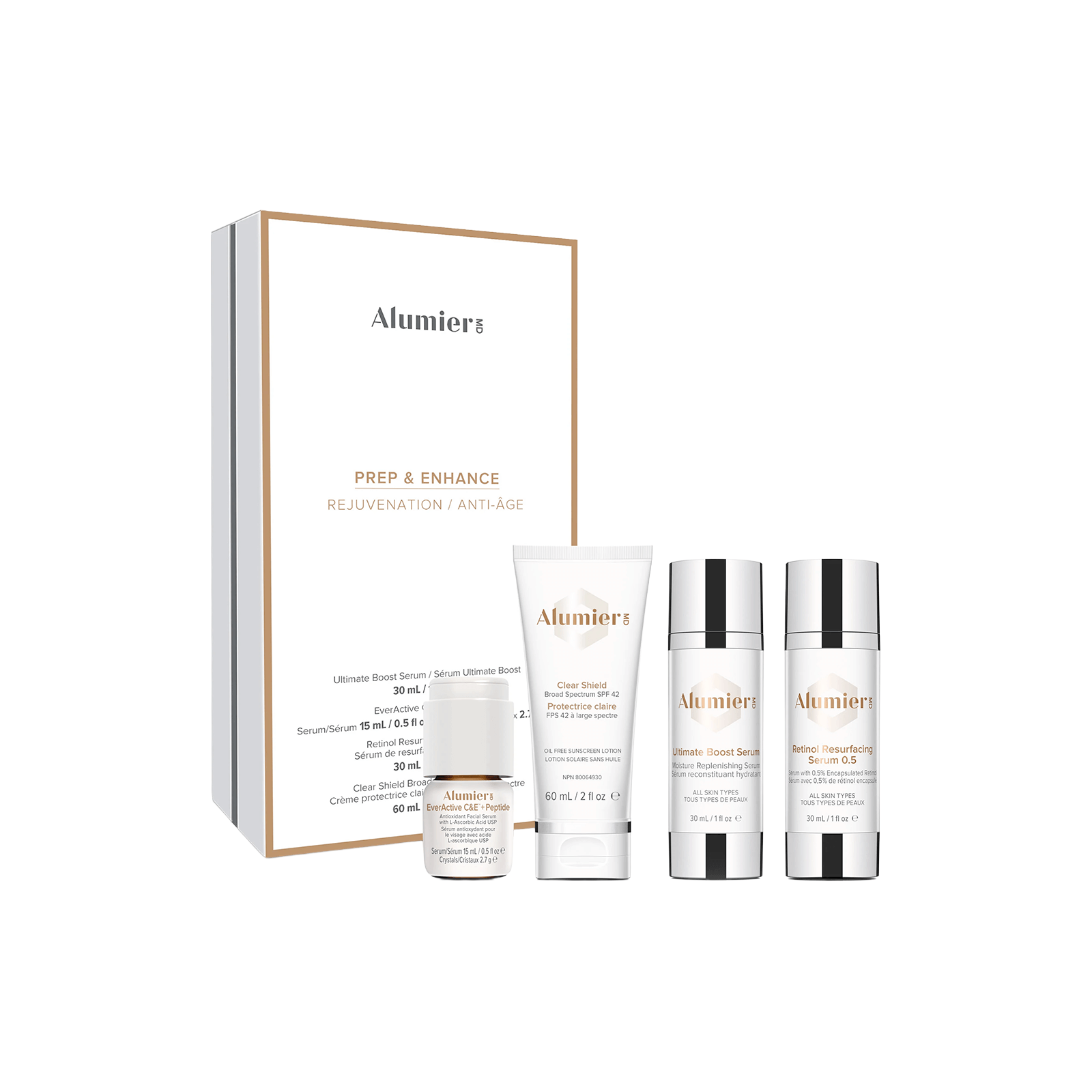 Alumier Prep & Enhance Rejuvenation Collection