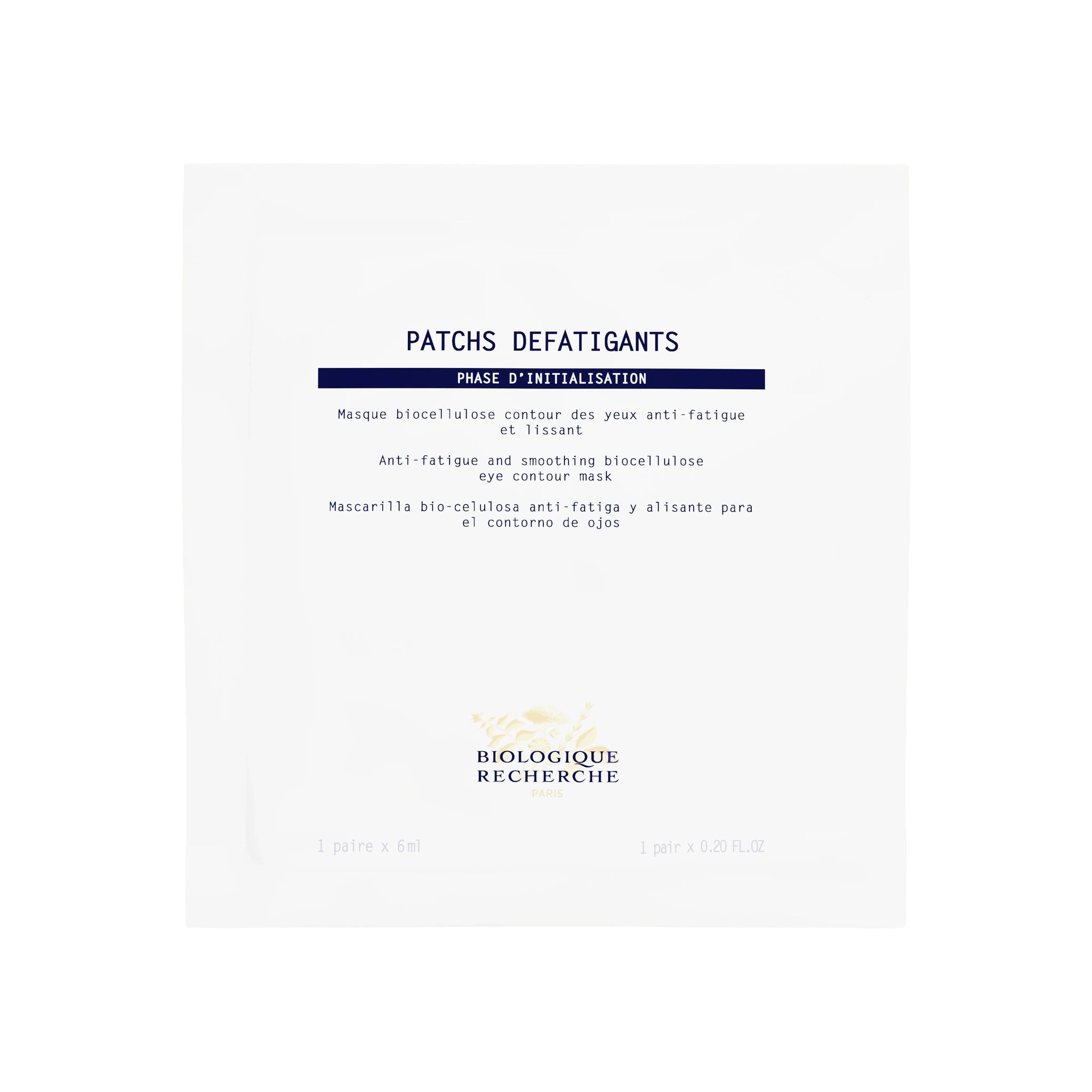 Biologique Recherche Patchs Défatigants