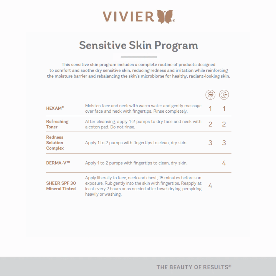 Vivier Sensitive Skin Program