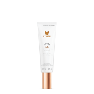 Vivier Sheer Broad Spectrum Sunscreen SPF 45